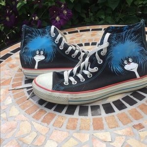Dr. Seuss high top converse